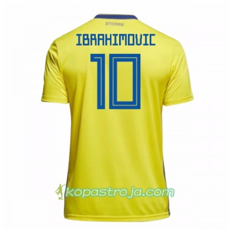 Billiga Fotbollströjor Sverige Ibrahimovic 10 WM 2018 Hemma tröja